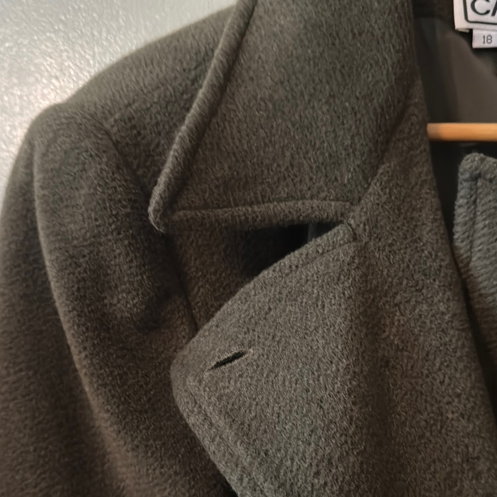 🫒🍸🌟🌙Carlisle Green Blazer Structured Suit Jacket - Picture 6 of 8
